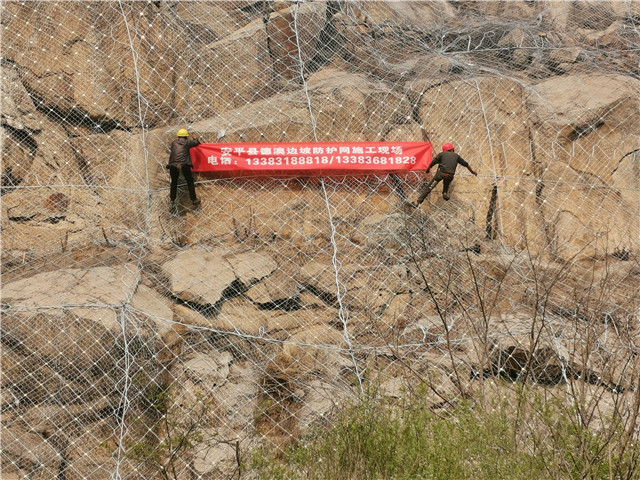 北京八达岭施工现场